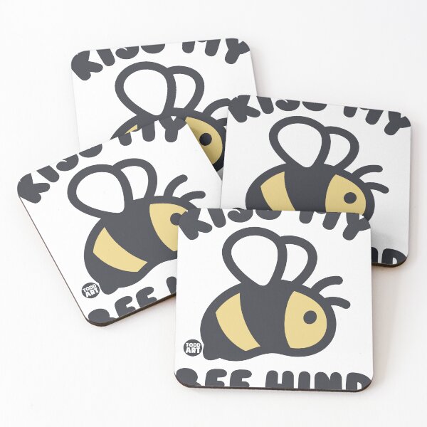 Item preview, KISS MY BEE HIND designed and sold by TODD GOLDMAN.