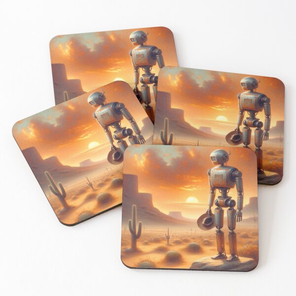 Item preview, Robot in the desert designed and sold by M-Y-A-R-T-.