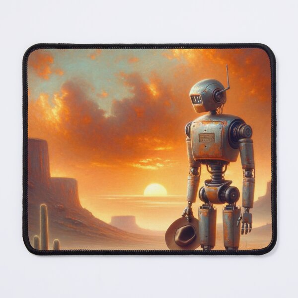 Item preview, Robot in the desert designed and sold by M-Y-A-R-T-.