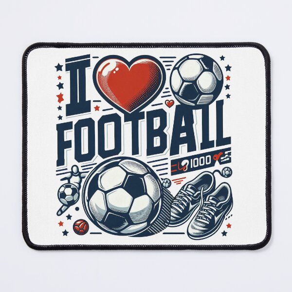 Item preview, i love football designed and sold by StellarValor.