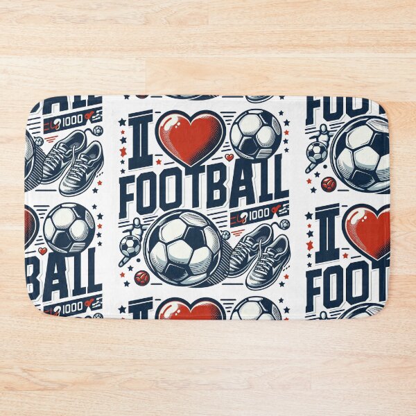 Item preview, i love football designed and sold by StellarValor.