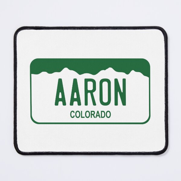 Item preview, Colorado License Plate - Aaron designed and sold by rracheell.