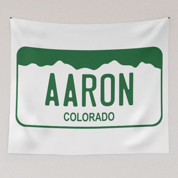 Item preview, Colorado License Plate - Aaron designed and sold by rracheell.