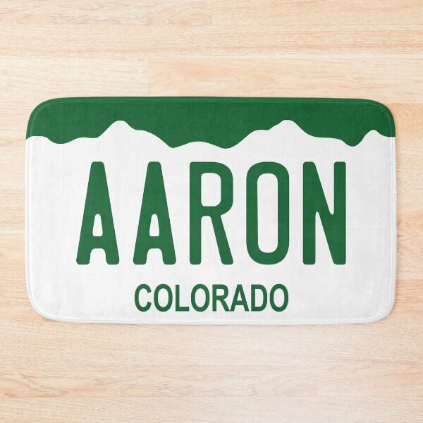 Item preview, Colorado License Plate - Aaron designed and sold by rracheell.