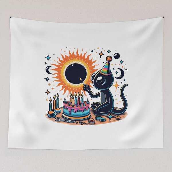 Item preview, solar eclipse on birthday designed and sold by TshirtTalkYou.