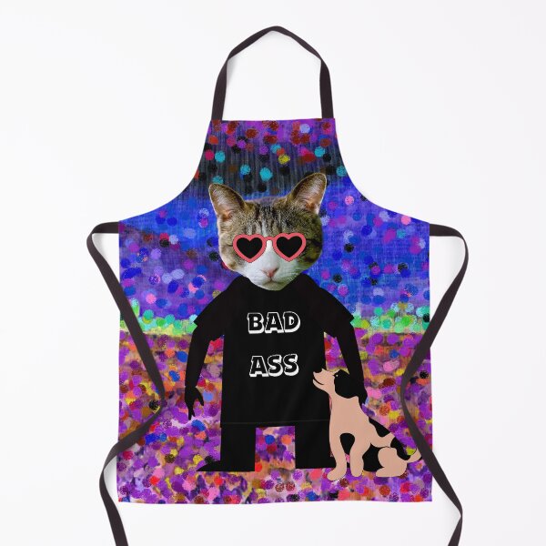 Item preview, Bad ass cat designed and sold by GasconyPassion.