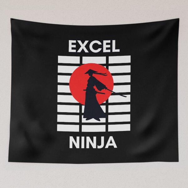 Item preview, Excel Ninja designed and sold by Imagin8Graphic.