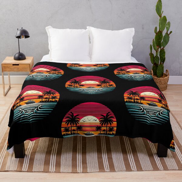 Item preview, Retro Carribean Cruise designed and sold by Tw1nsAIArt.