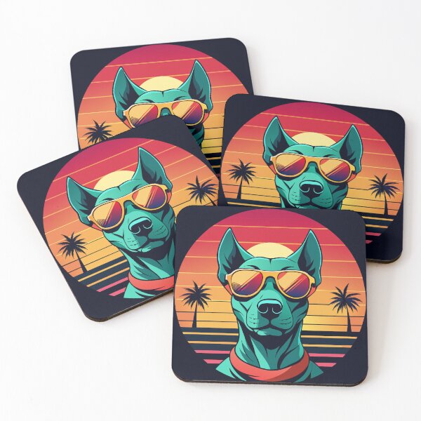 Item preview, Cool sunset dog wearing sunglasess great pyrenees dog designed and sold by youme63.