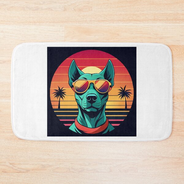 Item preview, Cool sunset dog wearing sunglasess great pyrenees dog designed and sold by youme63.