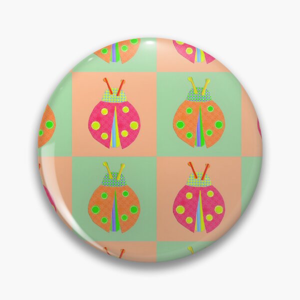 Item preview, Whimsical Ladybug Checkerboard designed and sold by Dana Roper.
