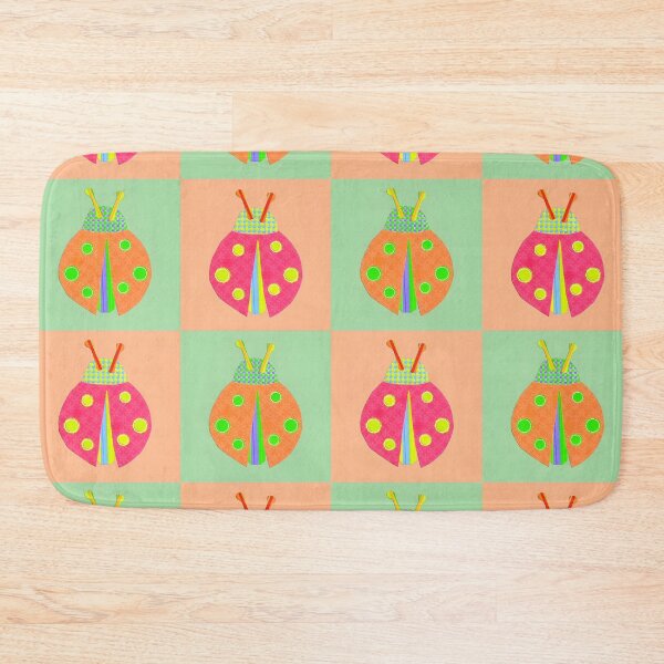 Item preview, Whimsical Ladybug Checkerboard designed and sold by Dana Roper.