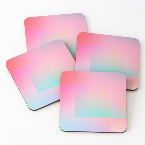Item preview, Modern Abstract Colorful Rainbow Gradient Square Wallpaper Background designed and sold by wenjunior.