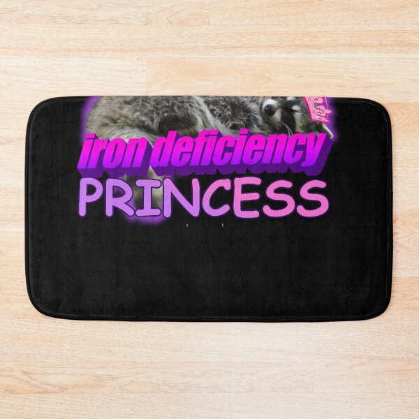 Item preview, Iron Deficiency Princess Raccoon Meme designed and sold by JasmineGraye.