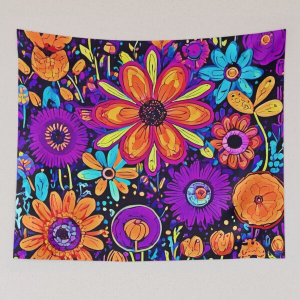 Item preview, Spooky Floral Art designed and sold by Health And Fitness Posts e-Store.