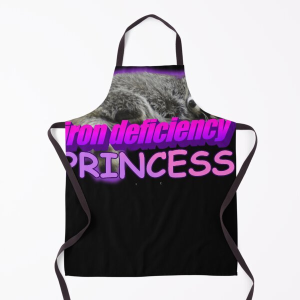 Item preview, Iron Deficiency Princess Raccoon Meme designed and sold by JasmineGraye.
