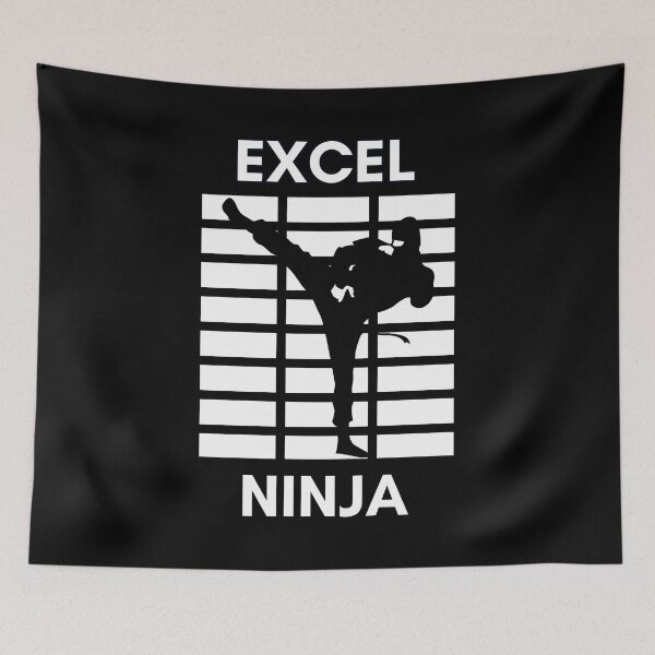 Item preview, Excel Ninja designed and sold by Imagin8Graphic.