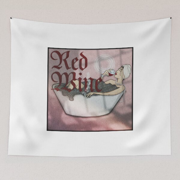 Item preview, Red wine cristal bath  designed and sold by Olilis.