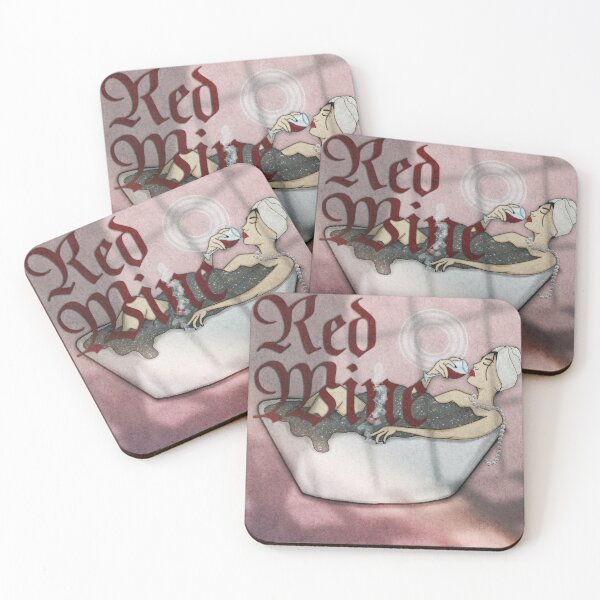 Item preview, Red wine cristal bath  designed and sold by Olilis.