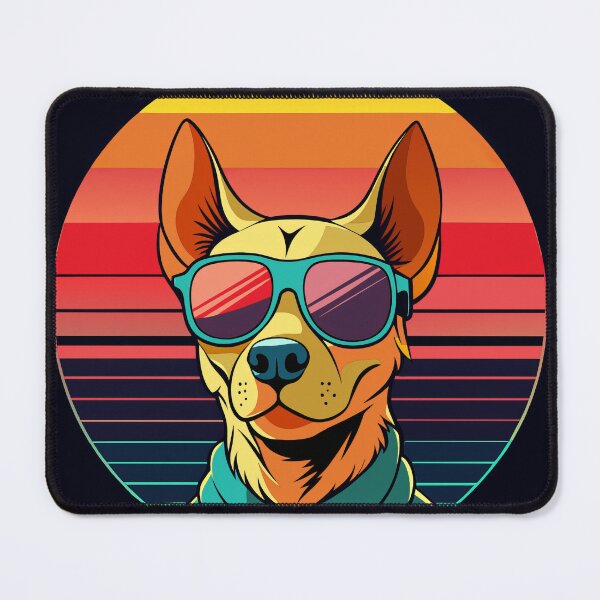 Item preview, Cool sunset dog wearing sunglasess,funny designed and sold by youme63.