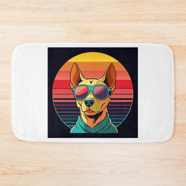 Item preview, Cool sunset dog wearing sunglasess,funny designed and sold by youme63.