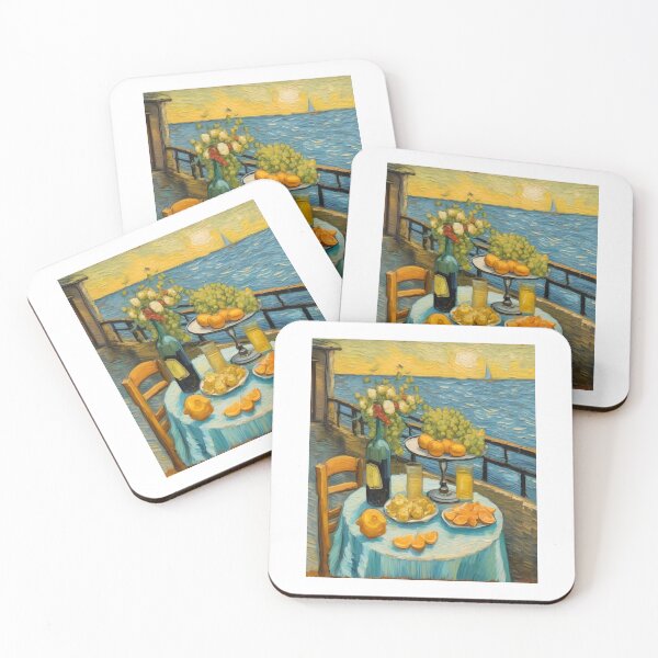 Item preview, "Terrace by the Sea" designed and sold by Artisticanvas.