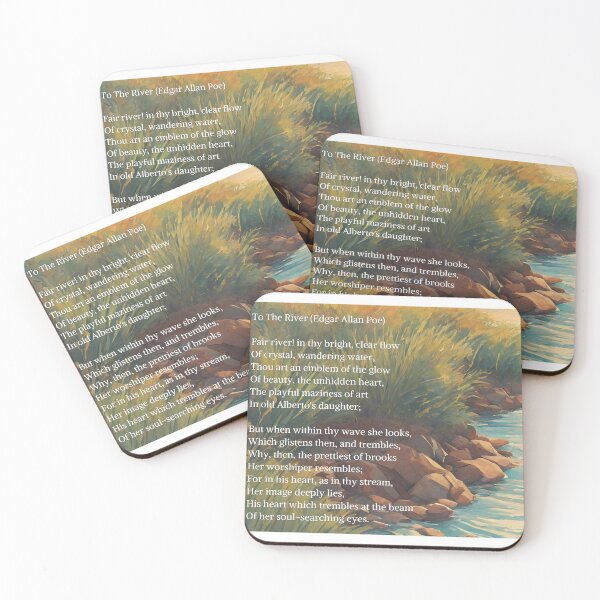 Item preview, To The River by Edgar Allan Poe designed and sold by eveyting.