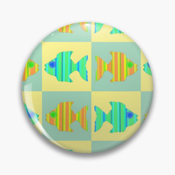 Item preview, Striped Fish Checkerboard designed and sold by Dana Roper.