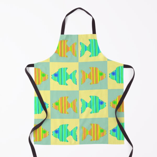 Item preview, Striped Fish Checkerboard designed and sold by Dana Roper.