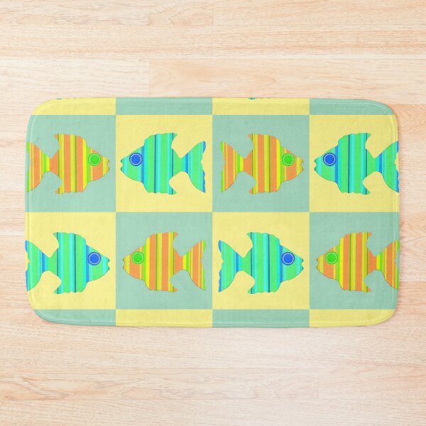 Item preview, Striped Fish Checkerboard designed and sold by Dana Roper.