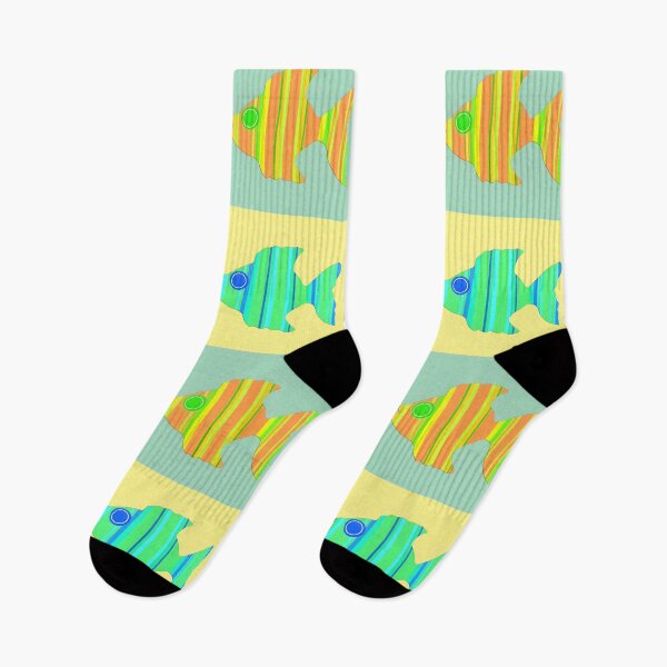 Item preview, Striped Fish Checkerboard designed and sold by Dana Roper.