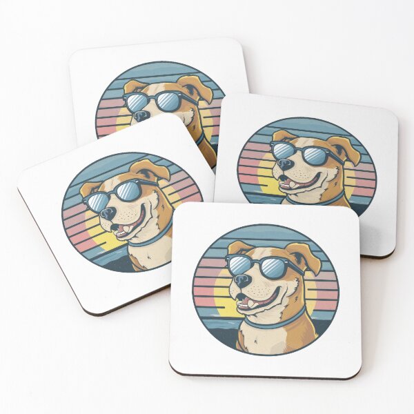 Item preview, Cool sunset dog wearing sunglasess,humane society designed and sold by youme63.