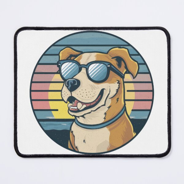 Item preview, Cool sunset dog wearing sunglasess,humane society designed and sold by youme63.