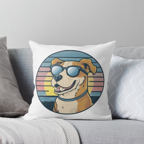 Item preview, Cool sunset dog wearing sunglasess,humane society designed and sold by youme63.