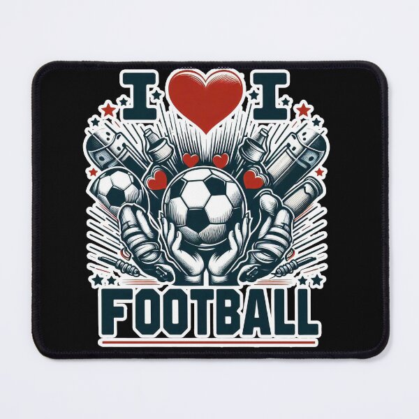 Item preview, i love football designed and sold by StellarValor.