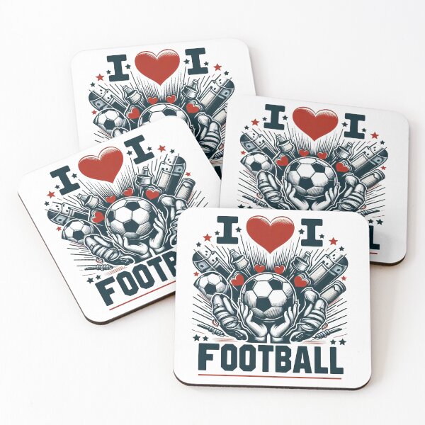 Item preview, i love football designed and sold by StellarValor.