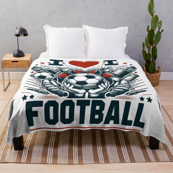 Item preview, i love football designed and sold by StellarValor.