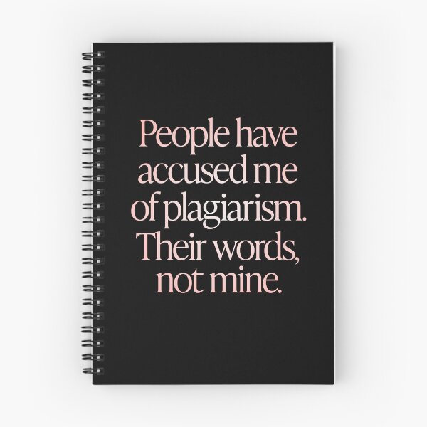 Item preview, People have accused me of plagiarism. Their words, not mine. v.2 designed and sold by x1brett.