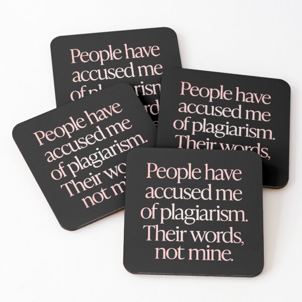 Item preview, People have accused me of plagiarism. Their words, not mine. v.2 designed and sold by x1brett.