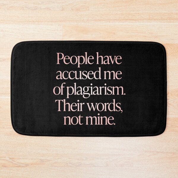 Item preview, People have accused me of plagiarism. Their words, not mine. v.2 designed and sold by x1brett.