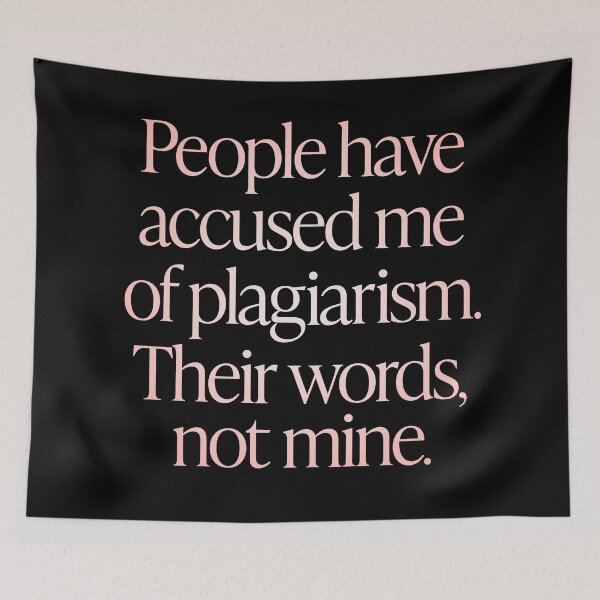 Item preview, People have accused me of plagiarism. Their words, not mine. v.2 designed and sold by x1brett.