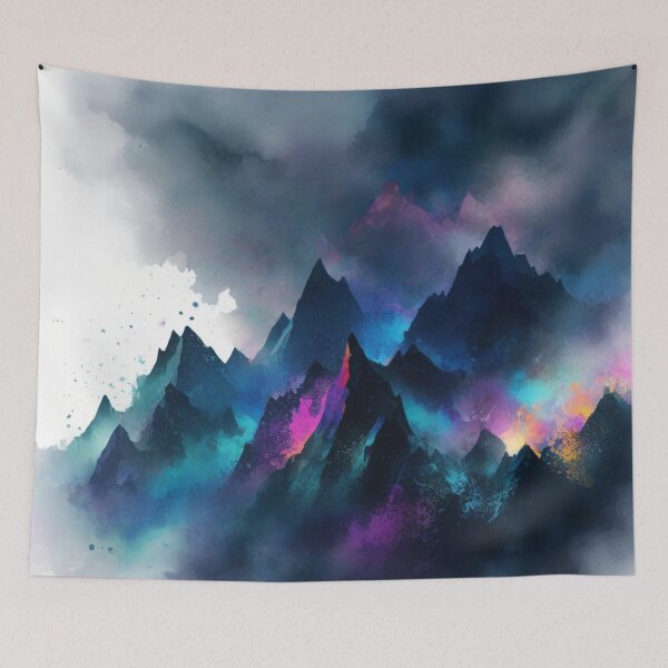 Item preview, Ethereal Peaks designed and sold by joejiing.