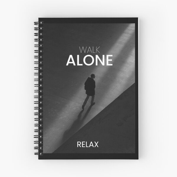 Item preview, Walk alone... Relax designed and sold by Golub-Bella.