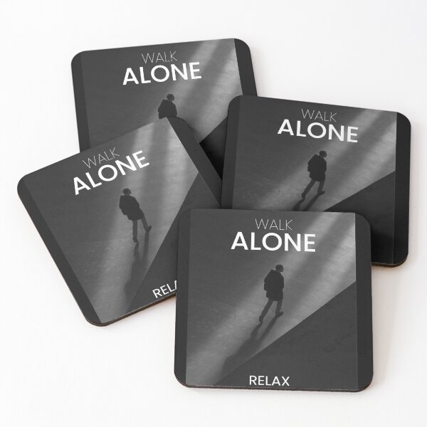 Item preview, Walk alone... Relax designed and sold by Golub-Bella.