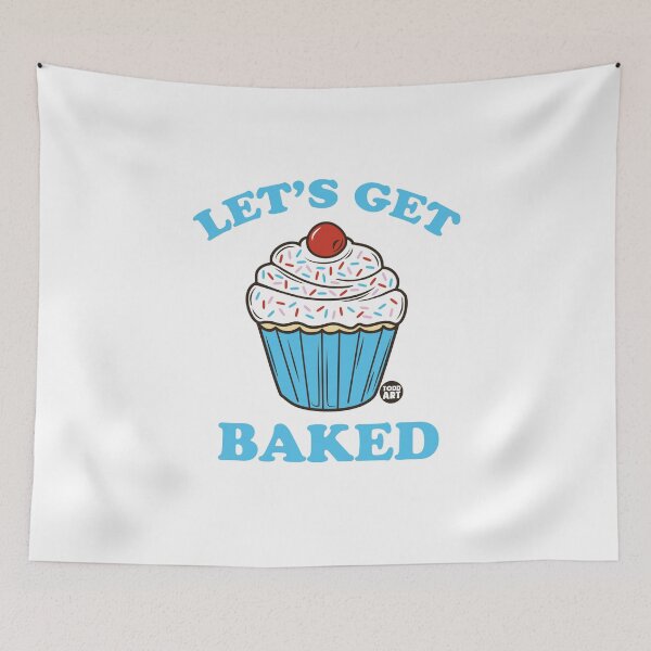 Item preview, LET'S GET BAKED CUPCAKE designed and sold by TODD GOLDMAN.