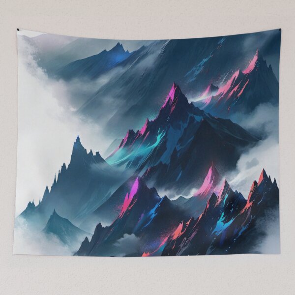 Item preview, Ethereal Peaks designed and sold by joejiing.