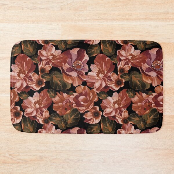 Item preview, Rich Bronze Floral designed and sold by Dana Roper.