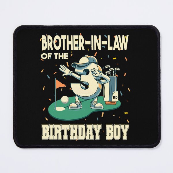 Item preview, Brother In Law Of Birthday Boy 3rd Golf B-day Golfing Party designed and sold by Jungle Hub.