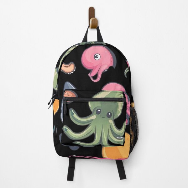 Item preview, Underwater cepholopod pattern print designed and sold by DunuStore.