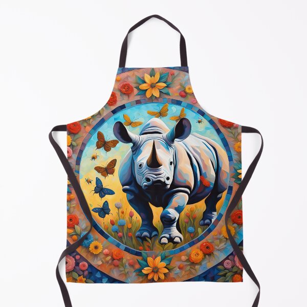 Item preview, Rhino Mandala designed and sold by Conservation Art Emporium.